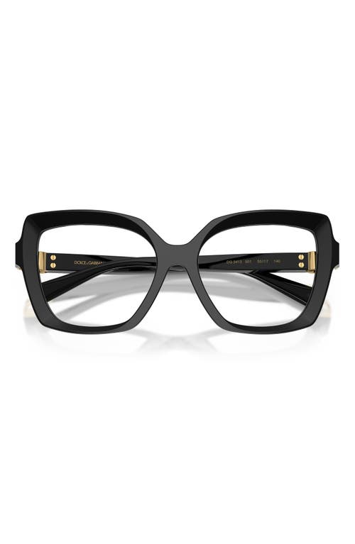 Dolce & Gabbana Dolce&gabbana 55mm Butterfly Optical Glasses