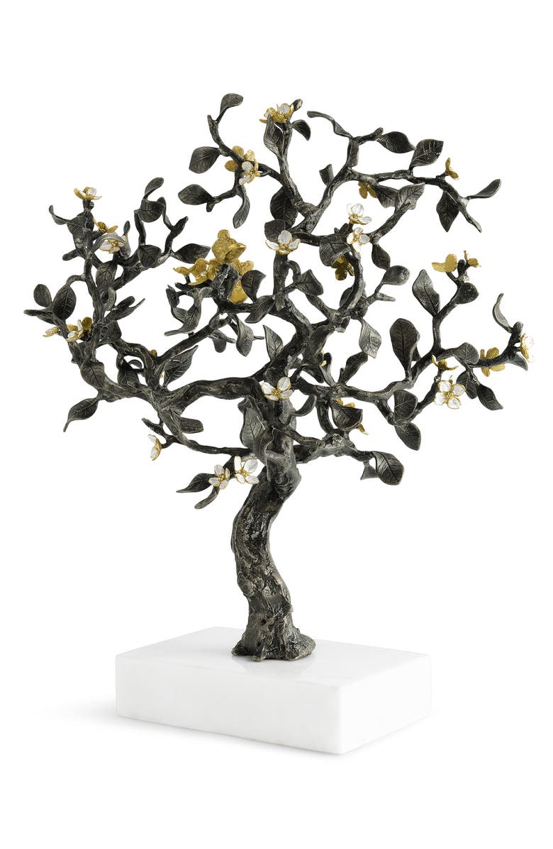 Michael Aram Lovebirds Sculpture, Alternate, color, Black/ Gold
