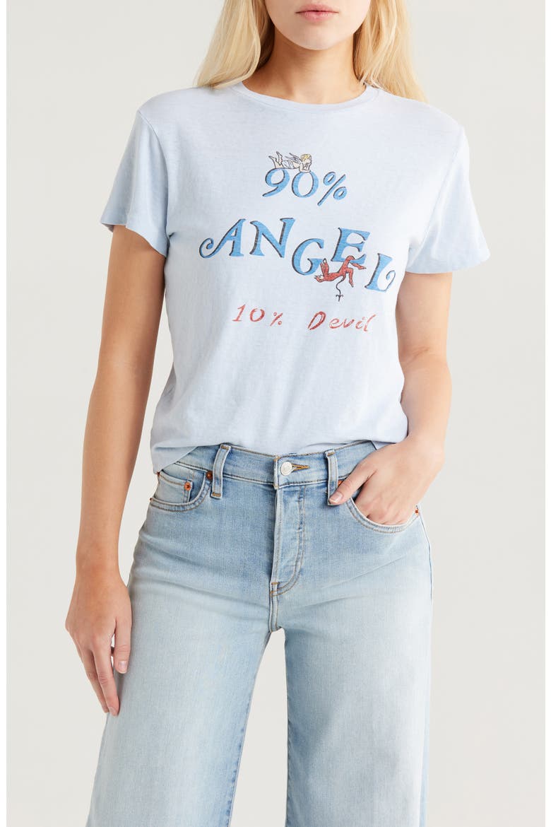 Angel Devil Cotton Graphic T-Shirt (Women) | Nordstrom
