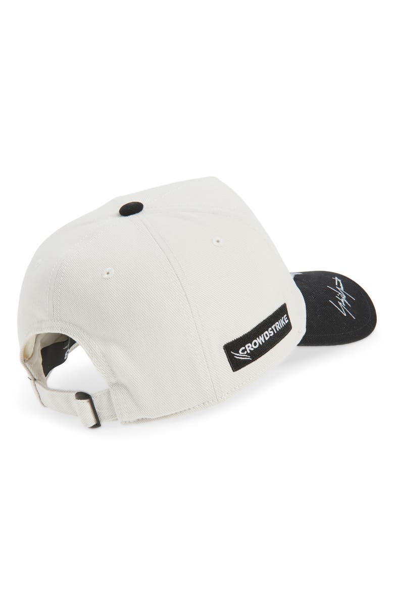 Y-3 Mercedes Race Cap, Alternate, color, Talc