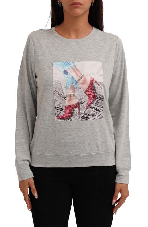 Red Shoes Sweatshirt
