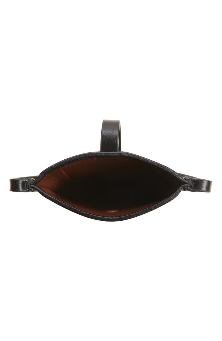 Burberry Anne Icon Stripe E-Canvas & Leather Smartphone Crossbody Bag, Alternate, color,