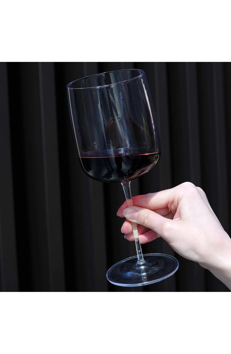 Luigi Bormioli Sublime Set of 4 Barolo Wine Glasses, Alternate, color, Clear