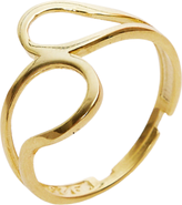 Spero London Intercepting Circles New Sterling Silver Ring