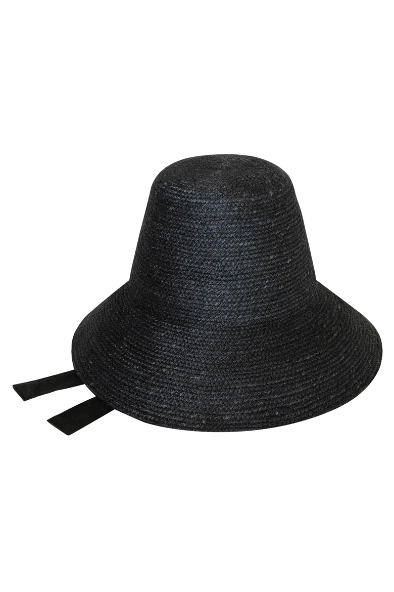 The Meg Jute Straw Hat, Main, color, Black