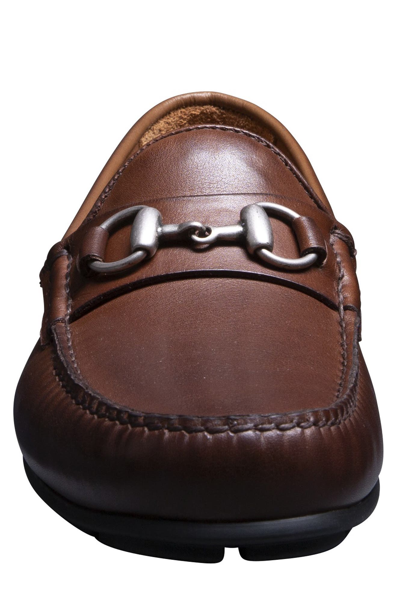 Sebastian Bit Driving Loafer, Alternate, color, MAHOGANY