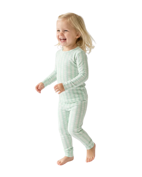 Long Sleeve and Pants Pajama Set