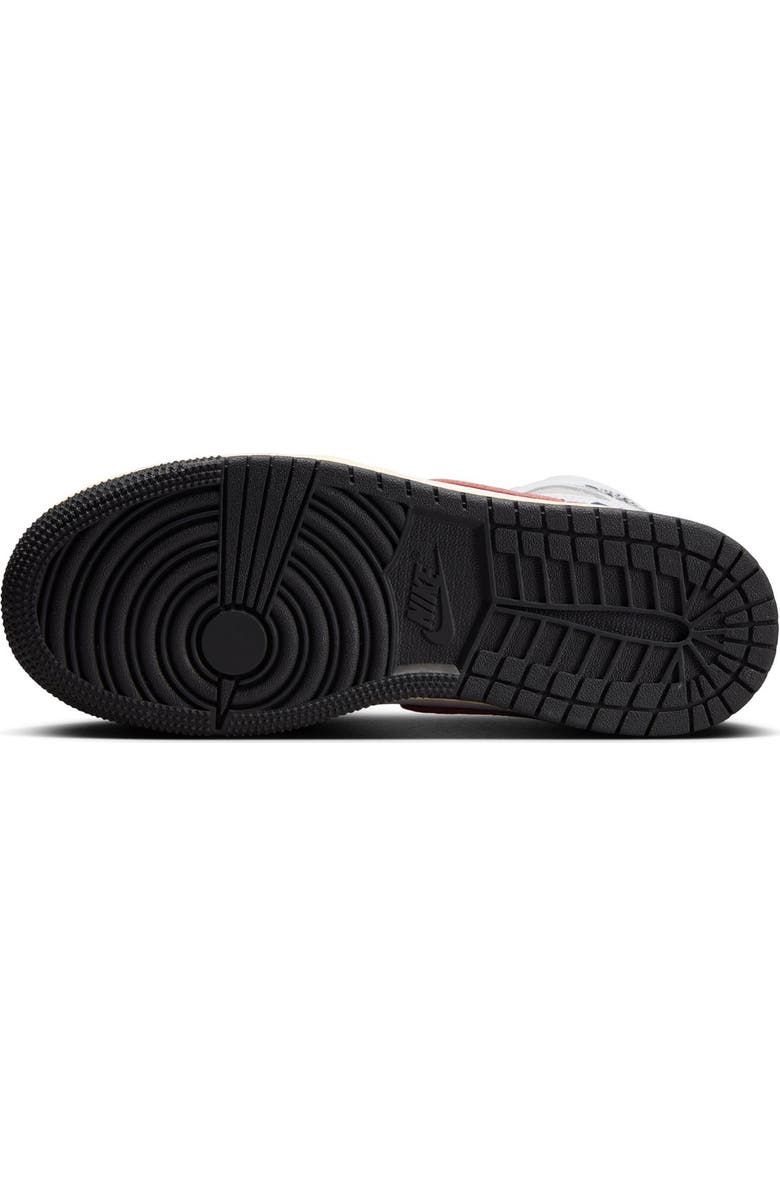 Nike Kids' Air Jordan 1 Retro High OG Basketball Sneaker, Alternate, color, White/ Black/ Neutral Grey