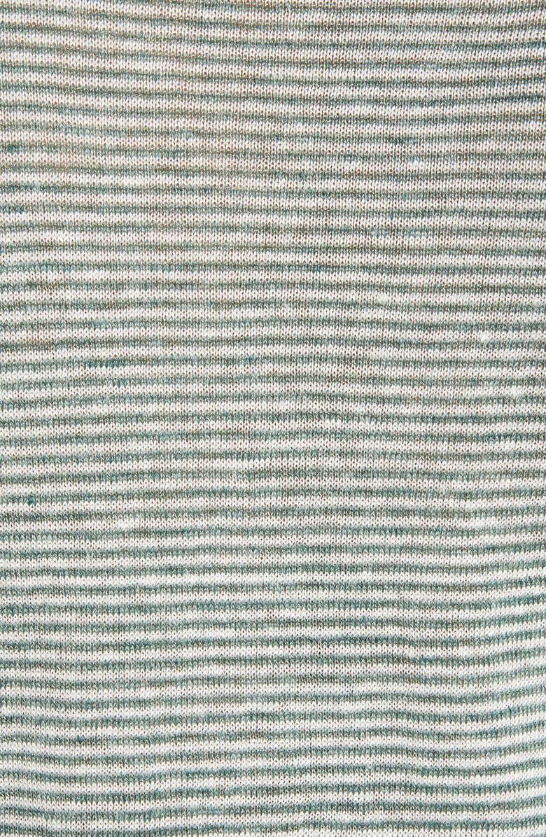 Bonobos Stripe Long Sleeve Linen T-Shirt, Alternate, color, 