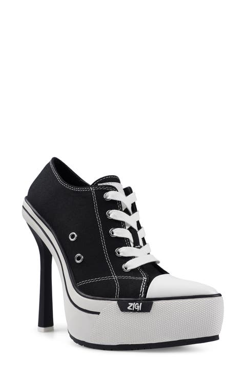 Hally Pointed Toe Platform Pump (Women)