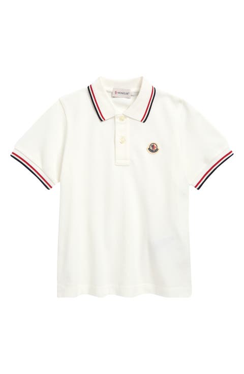トップス MONCLER  POLO RalphLauren set  kids Moncler Boy's Short-Sleeve Polo Shirt and Shorts Set, Size
