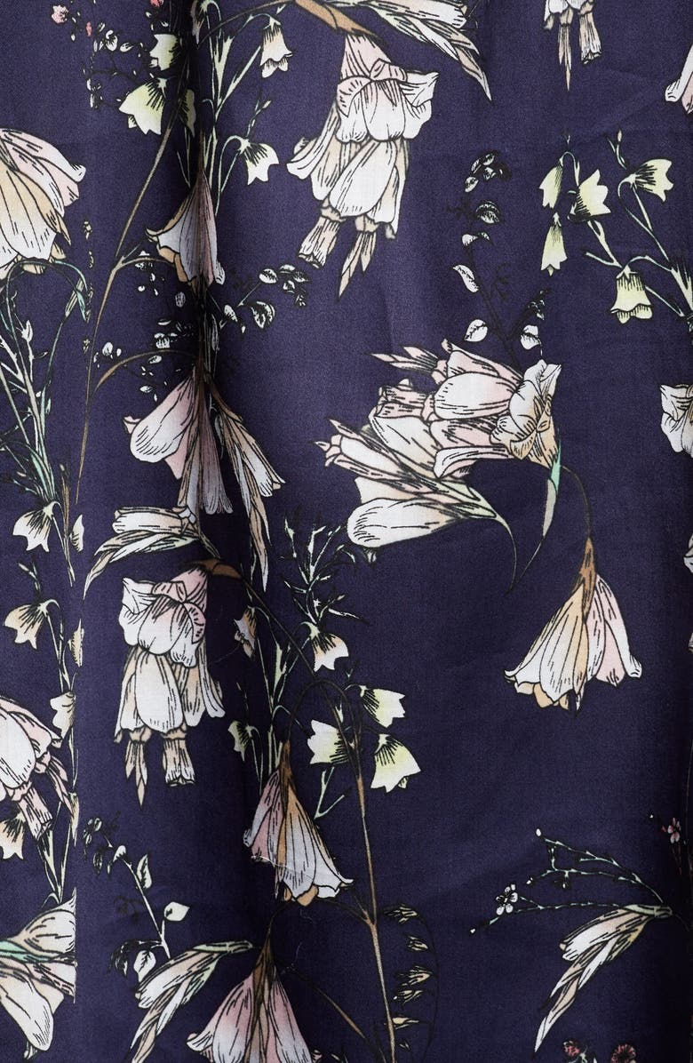 Papinelle Belle Flower Satin Chemise, Alternate, color, 