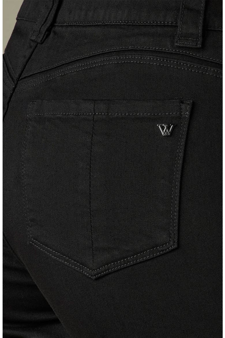 Sawyer Straight Leg Jeans, Alternate, color, BLACK