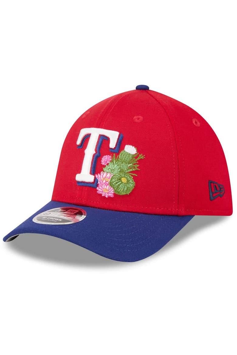 Men's New Era  Red/Royal Texas Rangers 2026 Spring Training M-Crown 39THIRTY Flex Hat, Alternate, color, Red