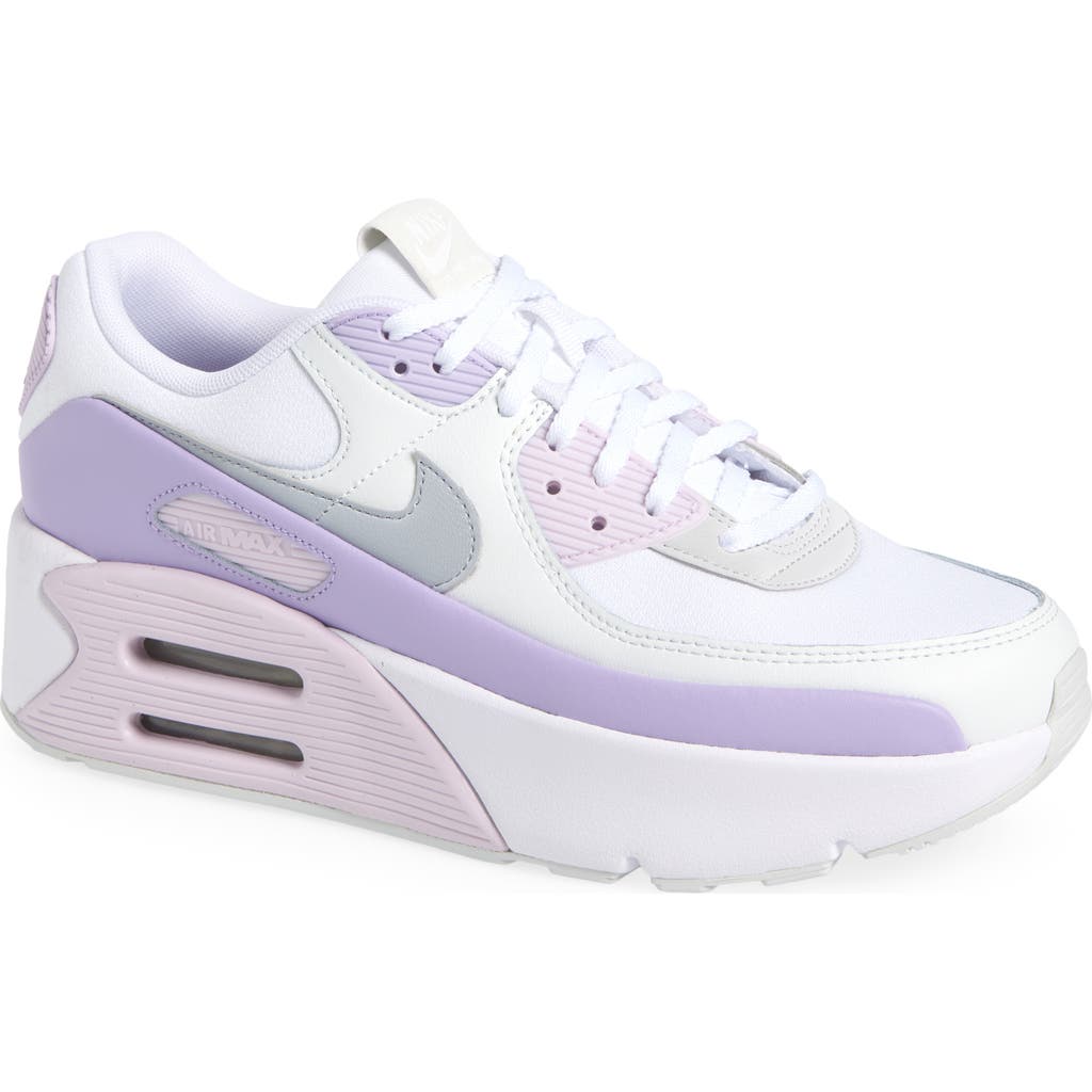 Nike Air Max 90 Lv8 Platform Sneaker In Multi