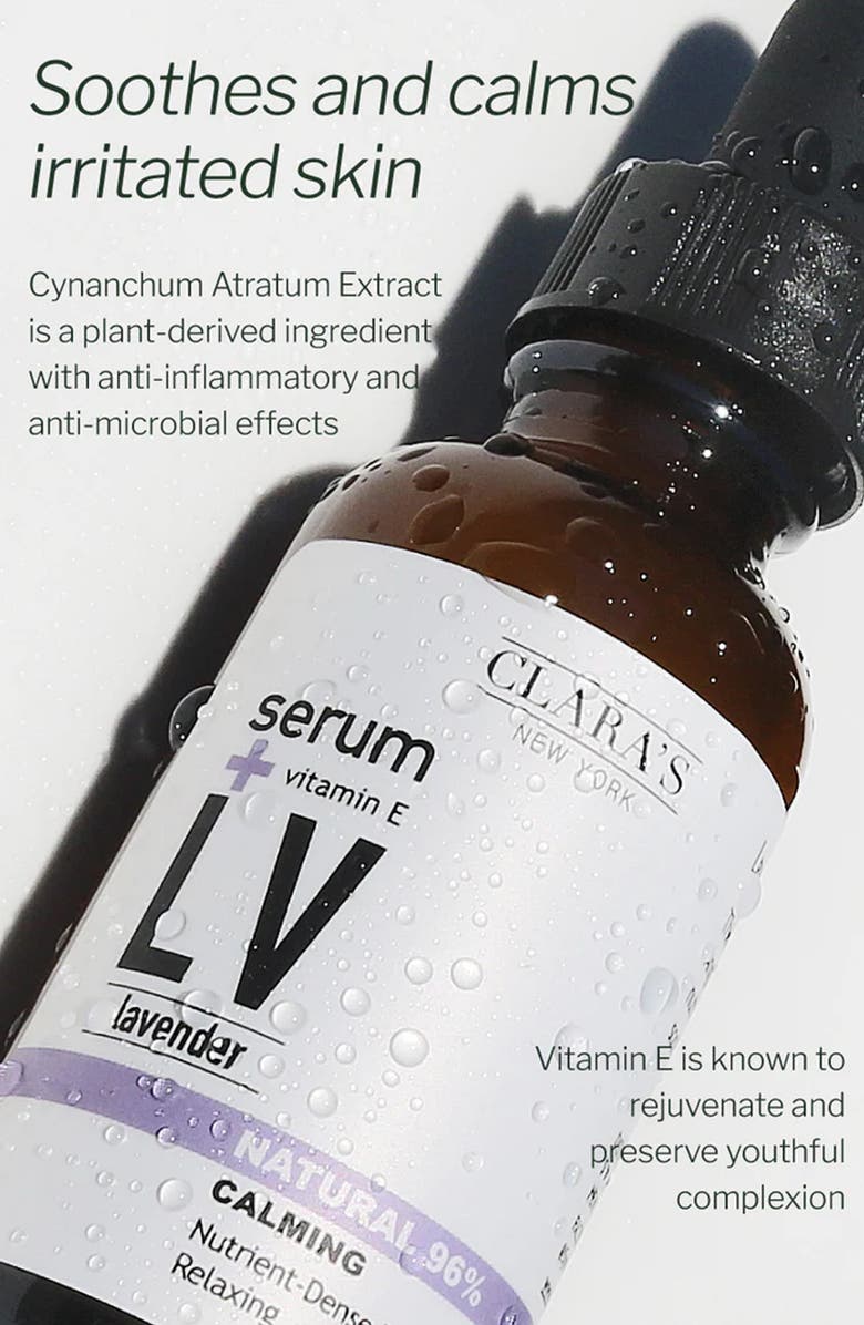 CLARAS NEW YORK Calming Lavender Facial Serum, Alternate, color, 