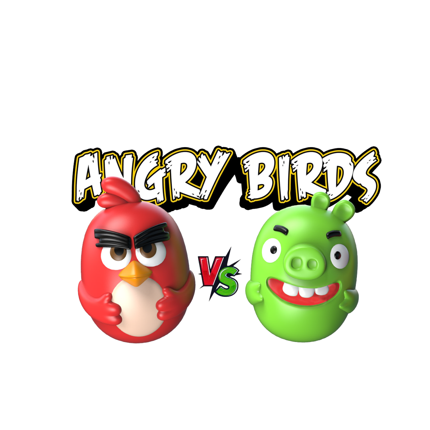ANGRY BIRDS Bumper Cars Soccer Set Red vs. Piggies Head-to-Head Bumper ...