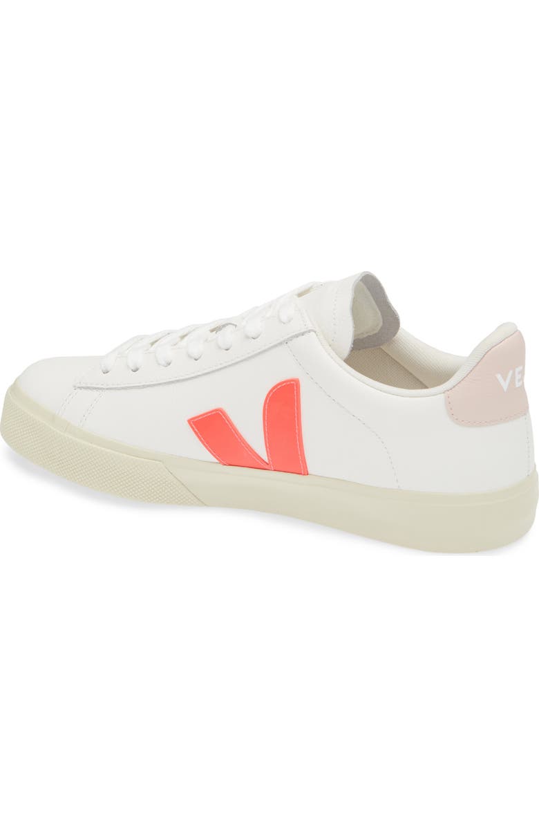 Veja Campo Sneaker, Alternate, color, White Rose-Fluo