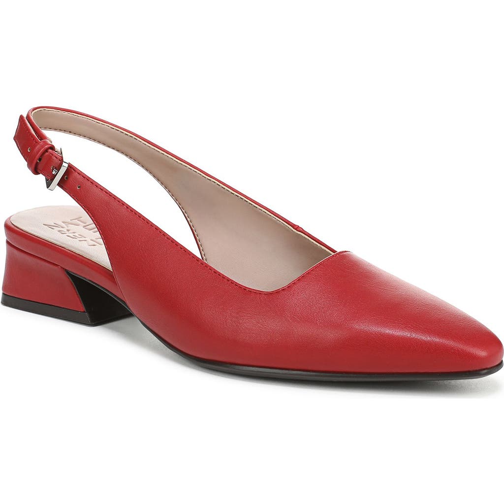 Naturalizer Ginger Slingback Pump In Red