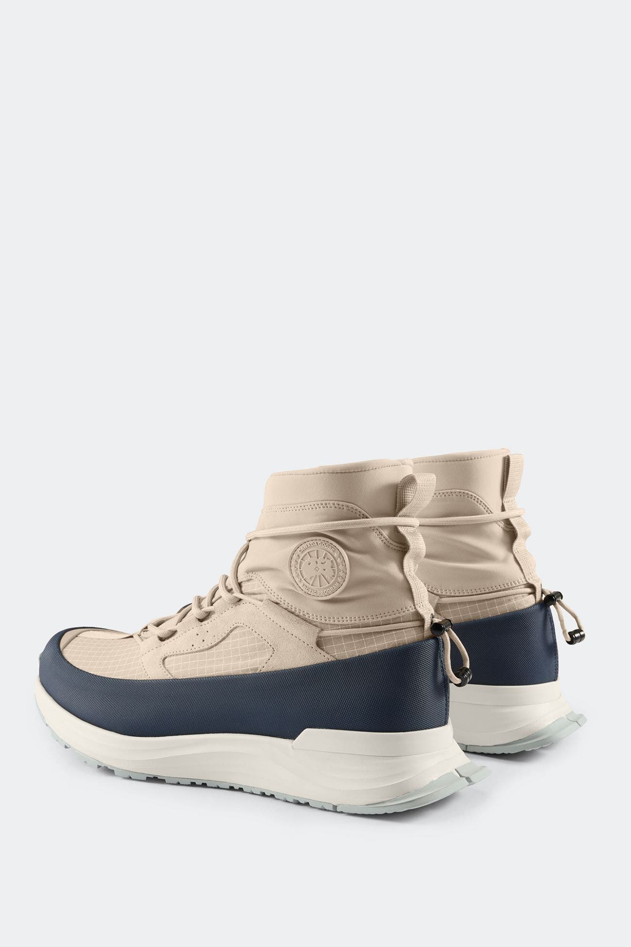 Men's Glacier Trail High Dyneema Sneaker, Alternate, color, Tan/Atlantic Navy