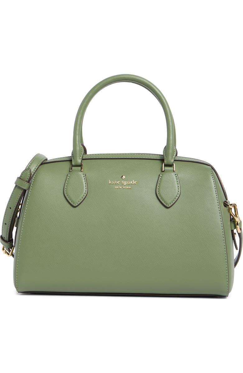 Kate Spade New York madison large dolly duffle crossbody bag, Main, color, Cedar Stand