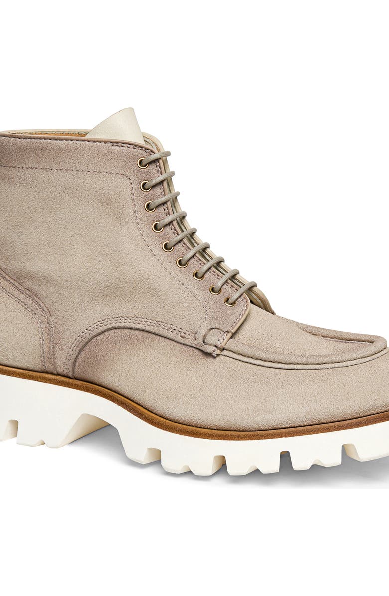 Santoni Suede Lug Boot, Alternate, color,