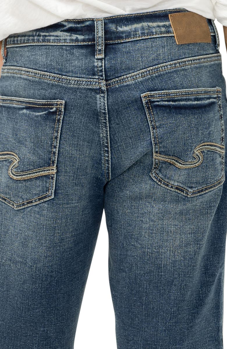 Silver Jeans Co. Gordie Relaxed Fit Denim Shorts, Alternate, color, 