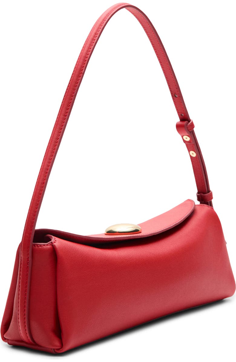 MANGO Leather Shoulder Bag, Alternate, color,