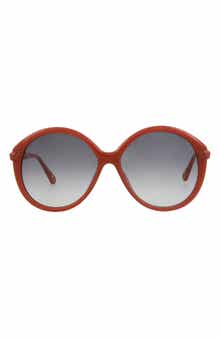 Chloé 58mm Oversized Core Sunglasses