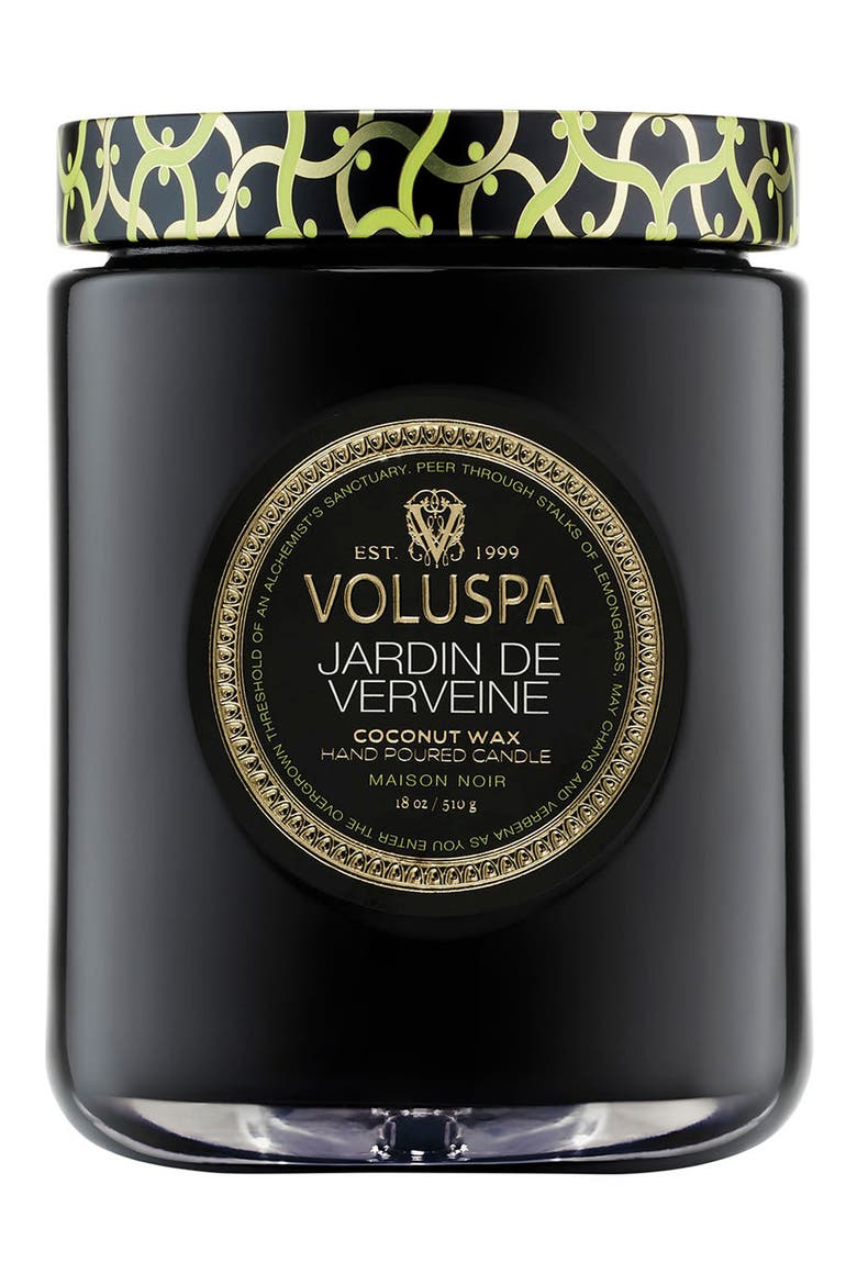 Jardin de Verveine Large Jar Candle, Main, color, NO COLOR