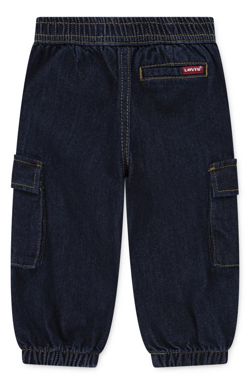 Levi's Denim Cargo Joggers In Blue