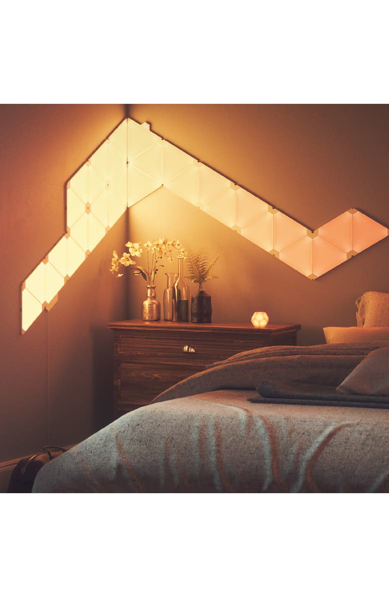 Nanoleaf 9-Piece Rhythm Edition Smarter Kit, Alternate, color, 