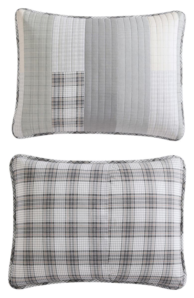 Eddie Bauer Fairview Cotton Quilt 3-Piece Set, Alternate, color, Grey