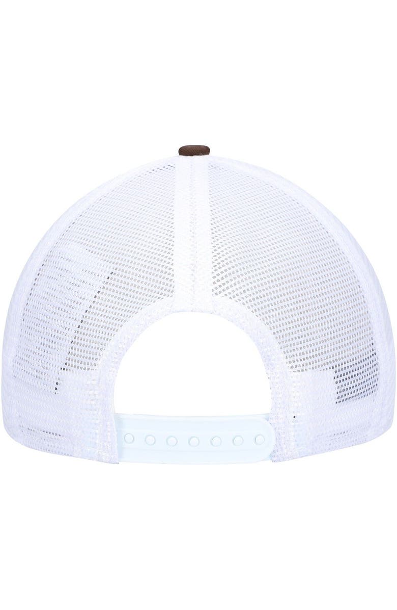 New Era Men's New Era Brown Cleveland Browns 9FORTY Trucker Snapback Hat, Alternate, color, Brown