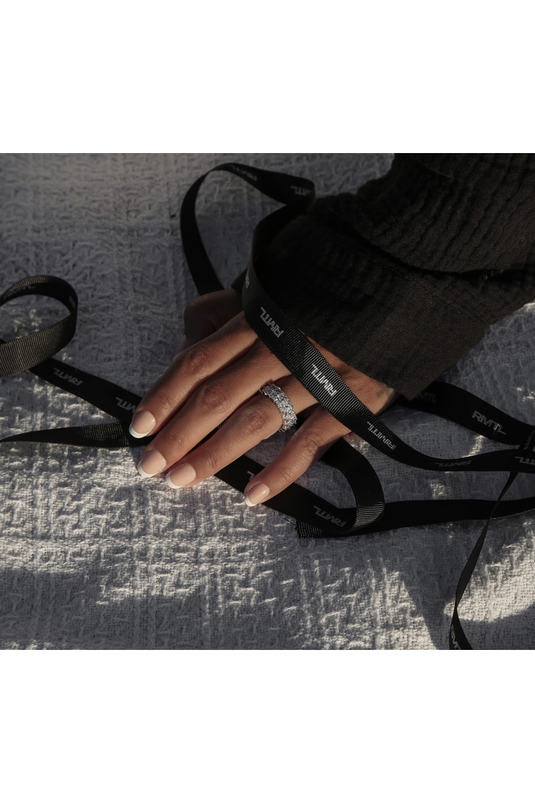 Birdie Ring, Alternate, color, Silver