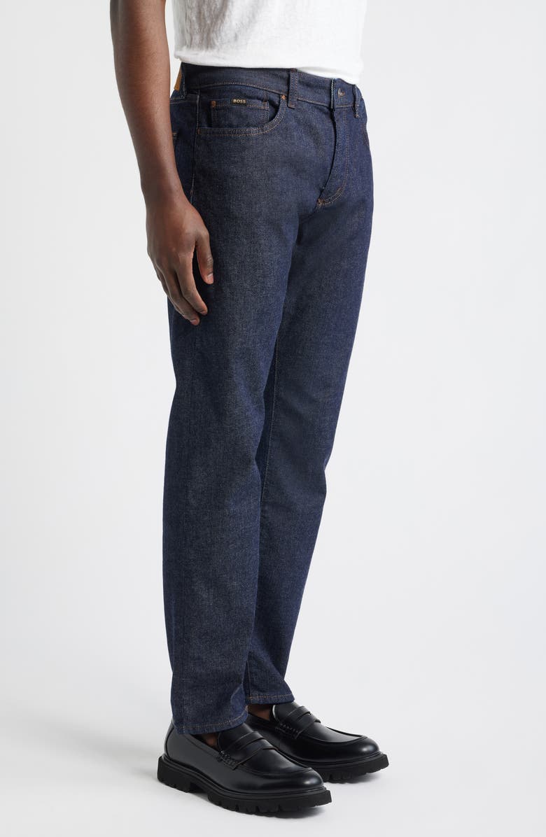 BOSS Karoo Slim Fit Jeans, Alternate, color, Dark Blue