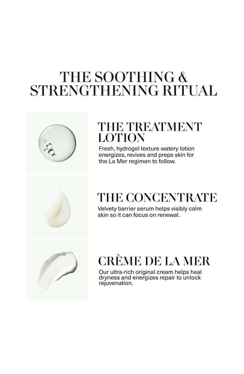La Mer The Soothing & Strengthening Ritual Set In Transparent