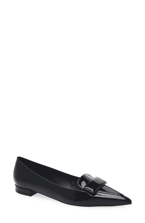 Stuart Weitzman Sovinnie Flat In Black
