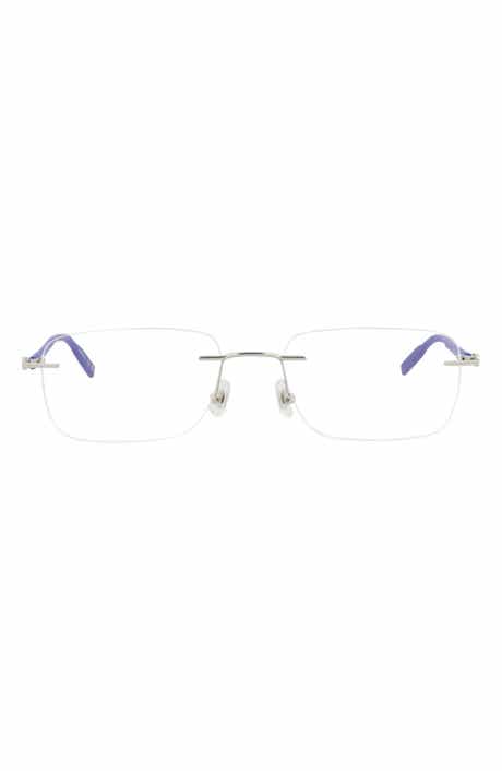 Montblanc 59mm Square Optical Glasses