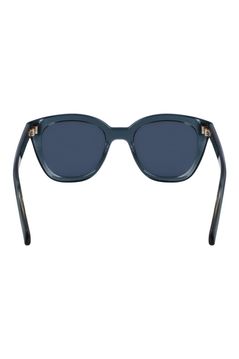 Classic Logo Tea Cup 52mm Round Sunglasses, Alternate, color, TRANSPARENT AVIO