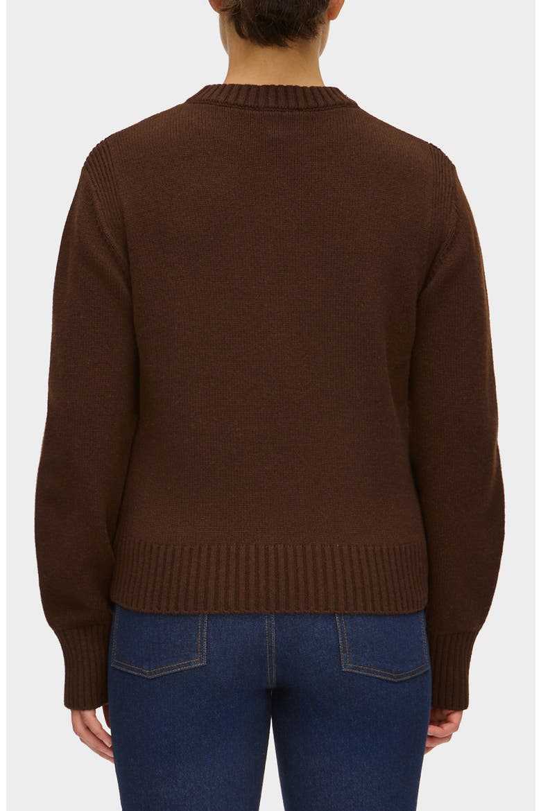 Dion Mock Neck Sweater, Alternate, color, CHOCOLATE