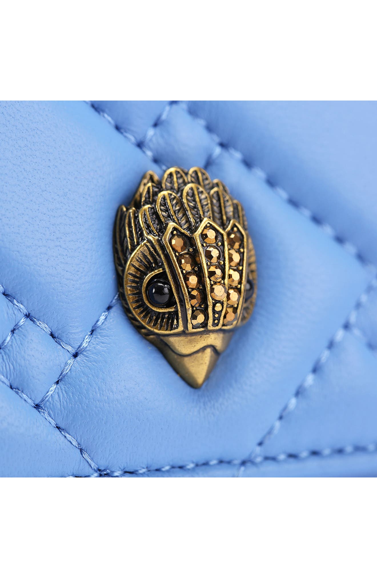 Kurt Geiger London Kensington Quilted Wallet on a Chain, Alternate, color, 