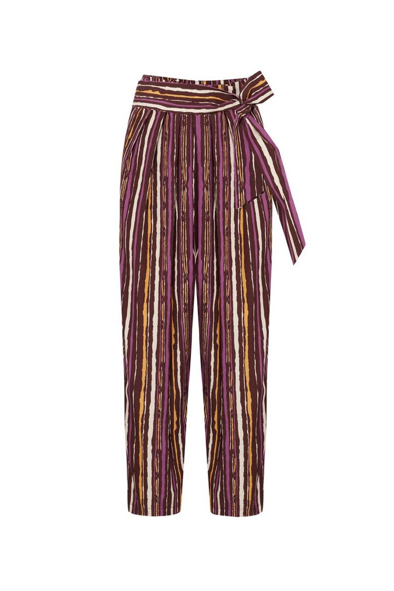 Multicolor Print Pants, Alternate, color, MULTICOLOR