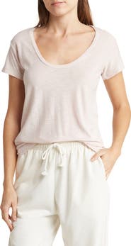 James Perse Deep V-Neck T-Shirt