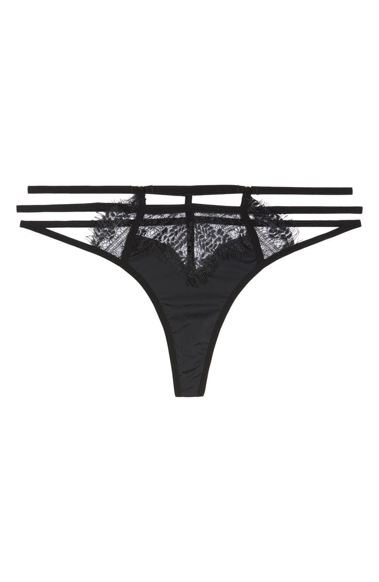 Bluebella Alexandra High Waist Thong, Alternate, color, 