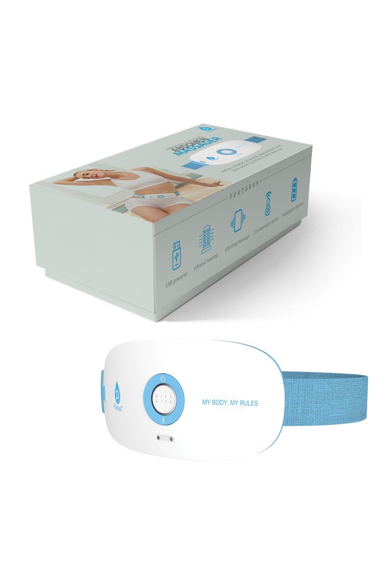 PURSONIC Stomach & Back Massager, Alternate, color, White