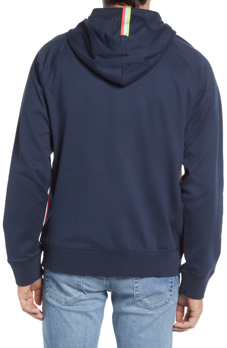 Psycho Bunny Ovington Zip-Up Hoodie, Alternate, color,