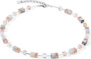 COEUR DE LION Geocube Iconic Precious Rose Gold Necklace