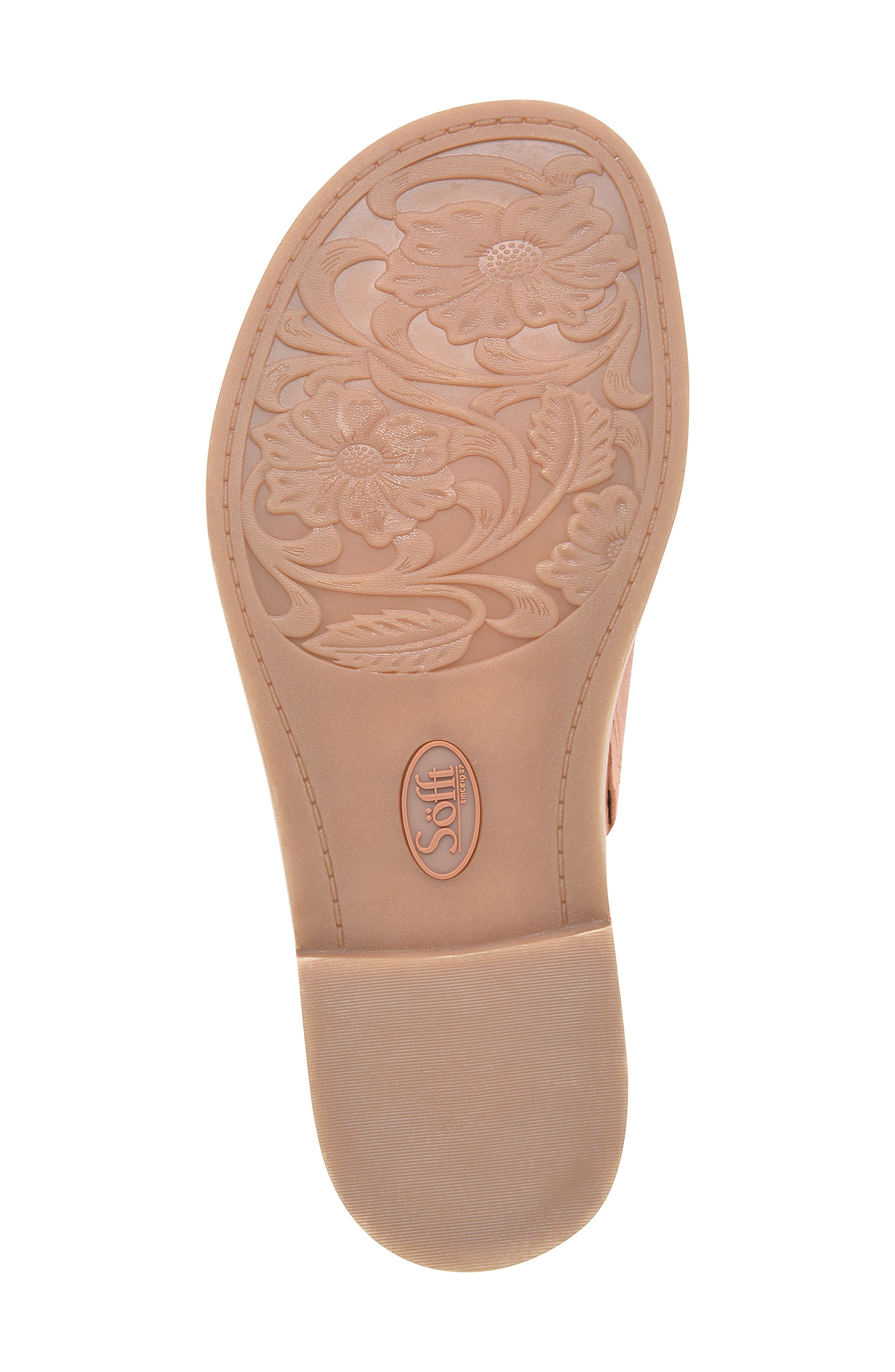 Noble Slide Sandal, Alternate, color, LUGGAGE