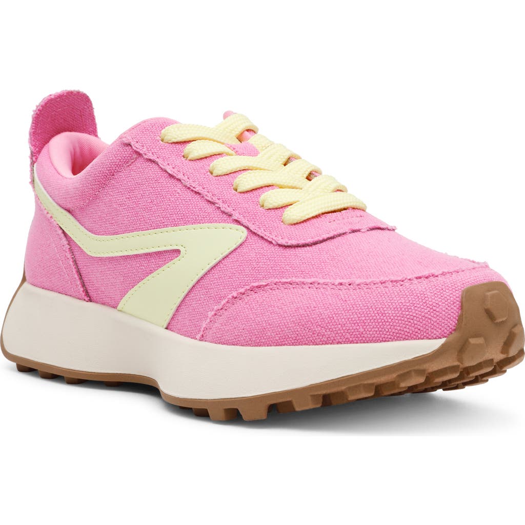 Dolce Vita Dv By Brantley Sneaker In Hot Pink Multi
